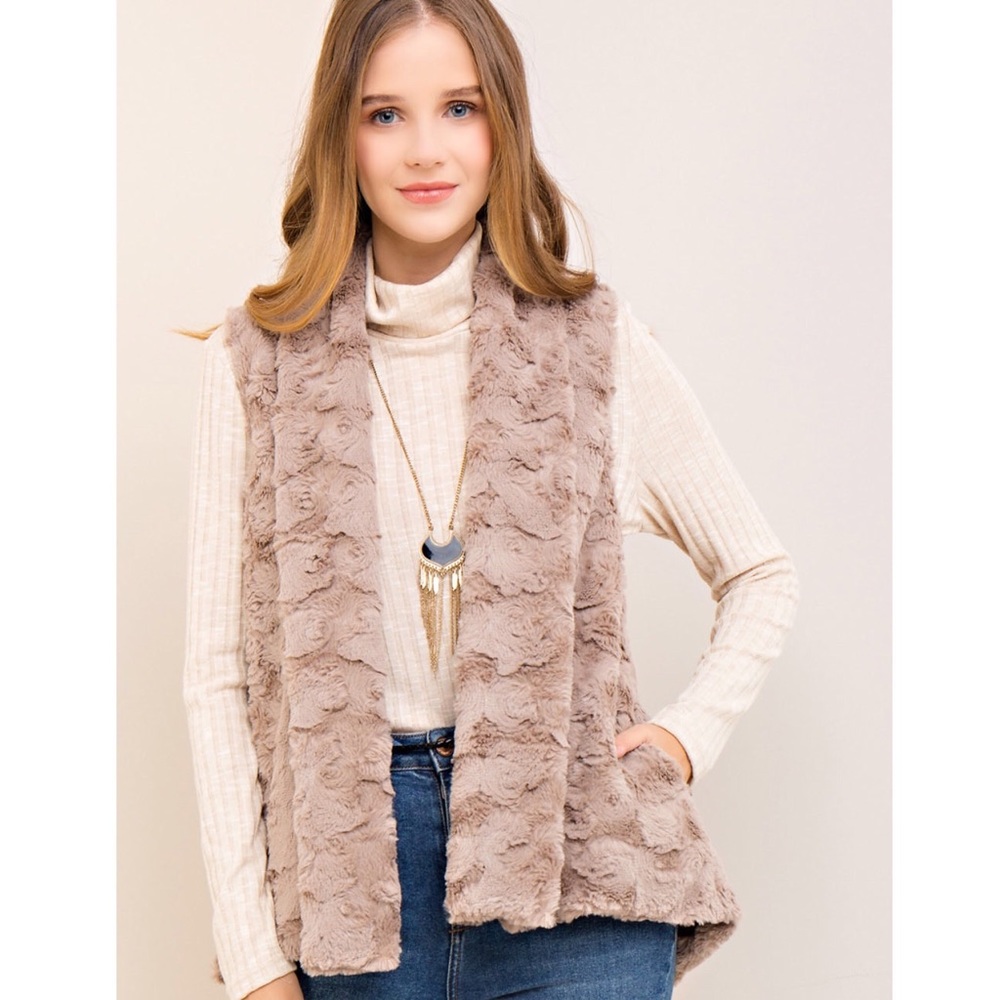 Soft Faux Fur Vest
